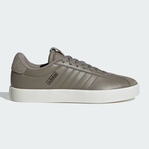 Adidas VL Court 3.0 Brown Clay Black White Comfort Sneakers